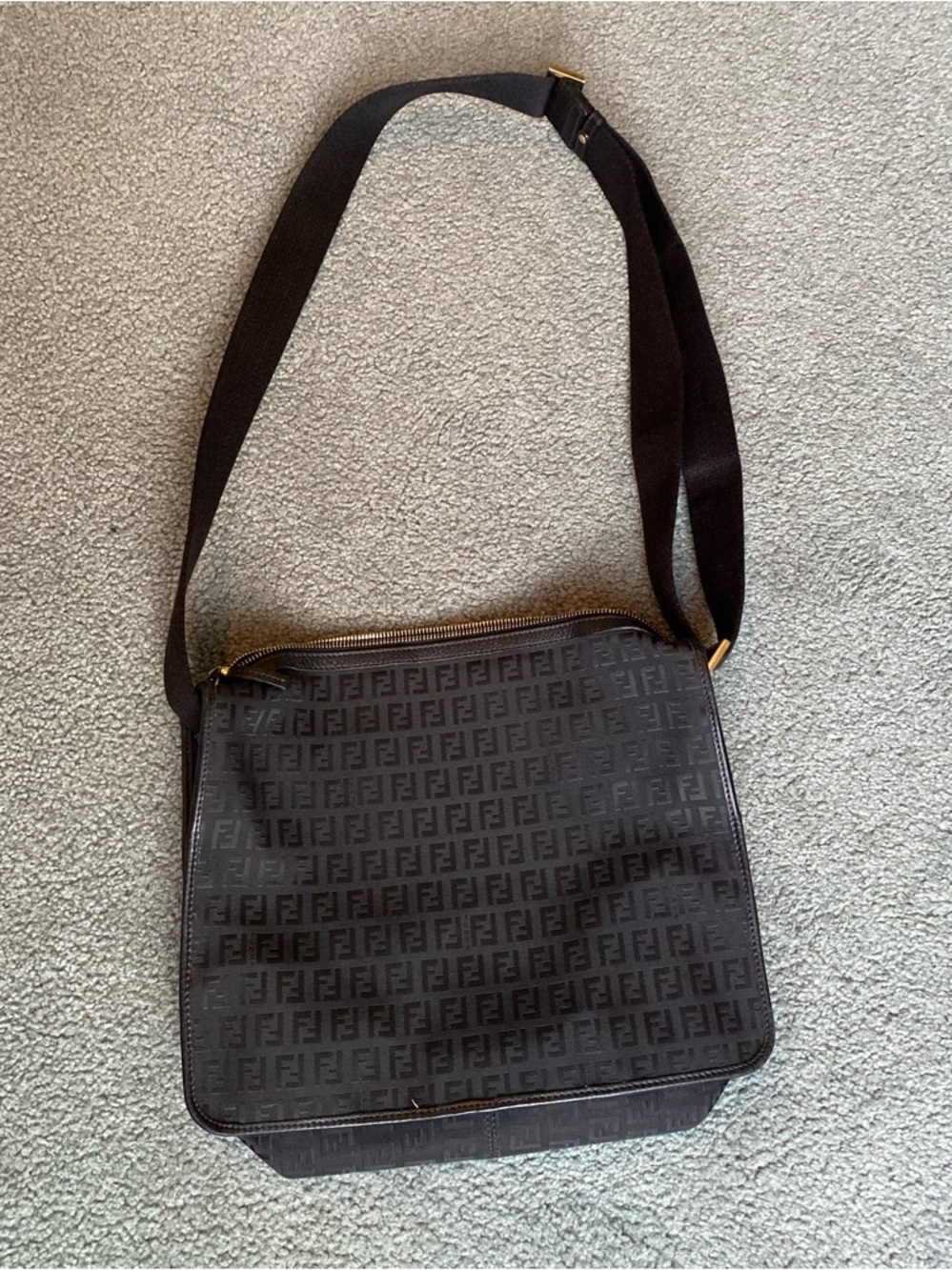 Fendi Zucca Shoulder Bag